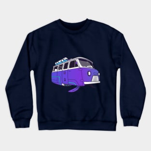 Retrofuturistic car Crewneck Sweatshirt